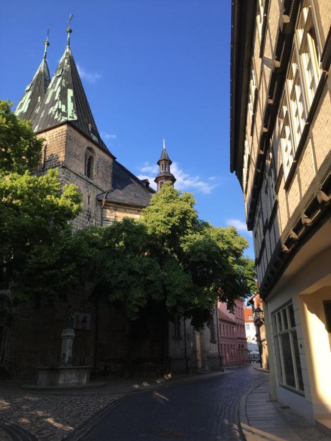 Ferienwohnung Kiefer Quedlinburg Eksteriør bilde